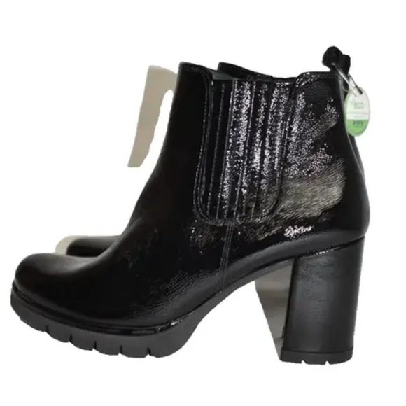 NWT$530 Paul Green New York Lug Sole Boot BLACK PLATFORM 6.5 AU 9 US (TD4) - Picture 5 of 8